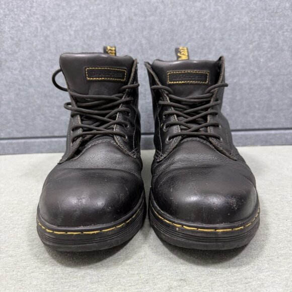 Dr. Martens Men's Amwell Black Slip Resistant Leather Chukka Boot Size M 14 - Picture 5 of 9
